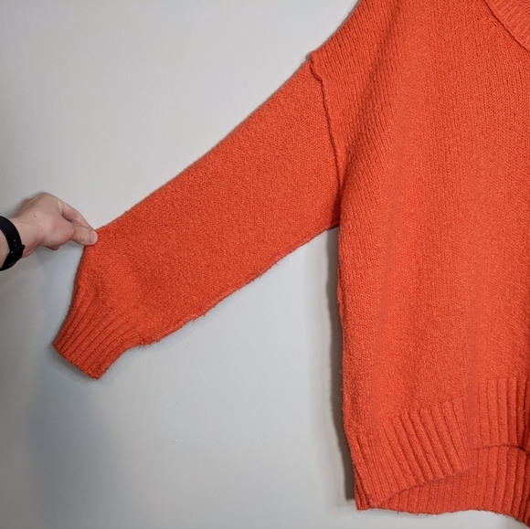 Free People Brookside Tunic Sweater Pullover Baggy Slouchy Oversized Size S - Picture 6 of 16